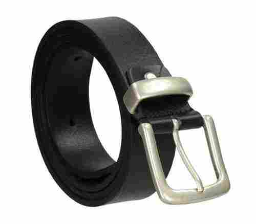 Black Color Mens Leather Fashion Belt For Casual And Party Wear