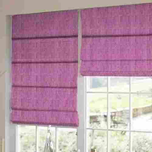 Lightweight Comfortable Smooth And Easy To Wash Purple Cotton Fabric Blind