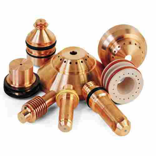 Strong Durable Safe Fast And Reliable Golden Hypertherm Plasma Consumables 