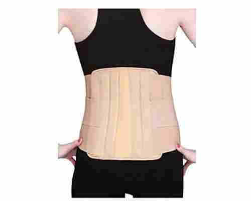 Brown 56 Inch Size Breathable Elastic Back Support Belt 