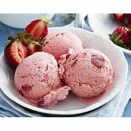 Mouth Watering Delicious Tasty And Sweet Strawberry Ice Cream