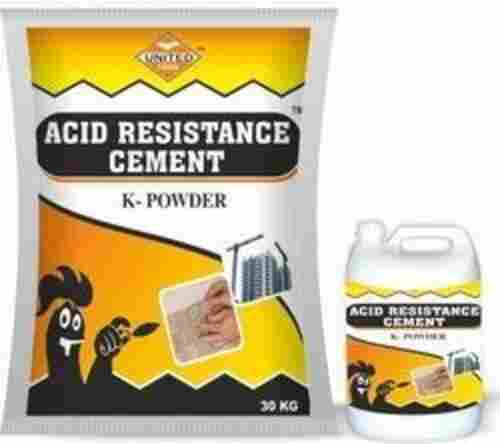 Especially Helpful In Places Heavy Machinery Acid Resistant Cement 30kg