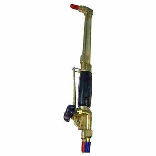 Golden And Black 1.2 Kg And 300 Mm Width Lpg Gas Type Brass Gas Cutting Torch 