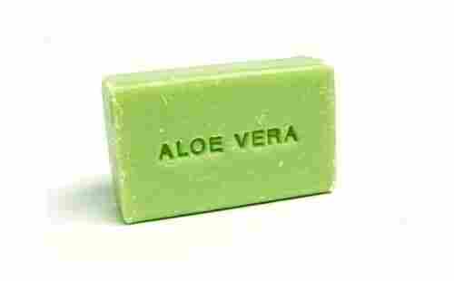 1% Moisture Green Rectangular Herbal Aloe Vera Soap 