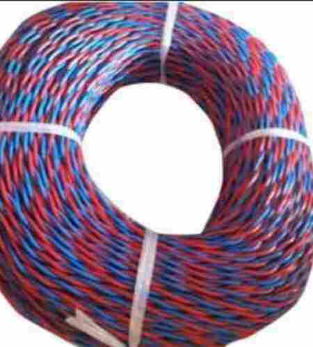 Double Core Energy Efficient Red And Blue Color Pvc Insulated Flexible Wire