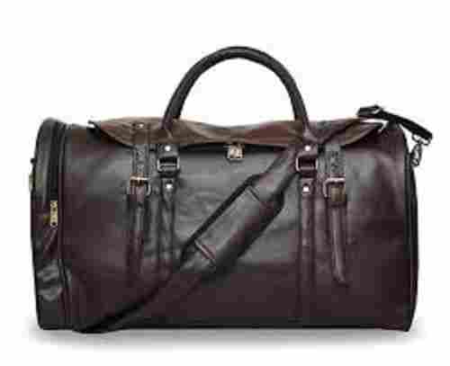 Easy To Carry And Lightweight Waterproof Brown Leather Gym Duffel Bag