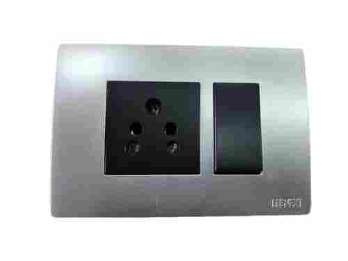 Energy Efficient Highly Durable And Heavy Duty Grey Electrical Switch Socket