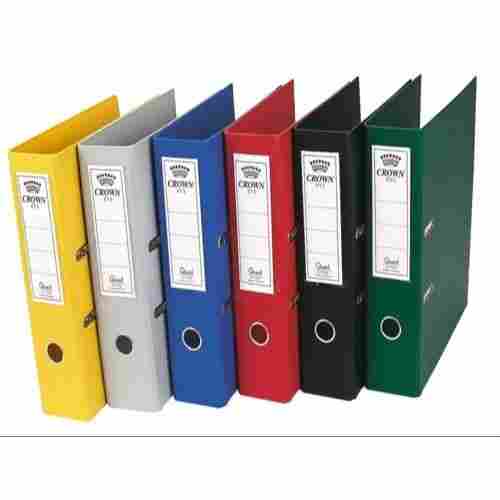 Multicolor Rectangular Plain Plastic Cardboard Crown Box Files Folder