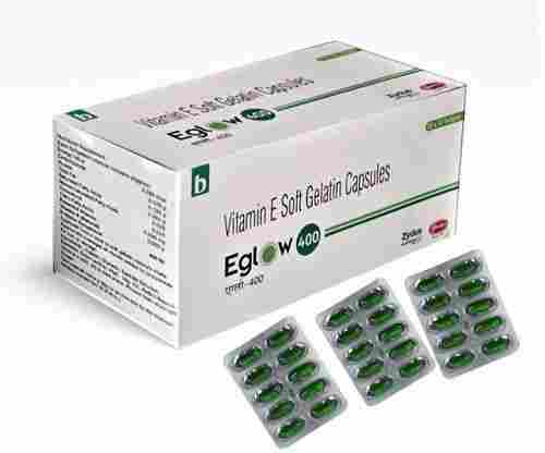 Eglow Vitamin E Soft Gelatin Capsules, 20x10 Capsules