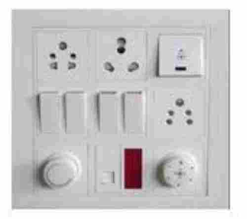Shock Proof Heavy Duty And Solid White Plastic Electrical Switch Boards