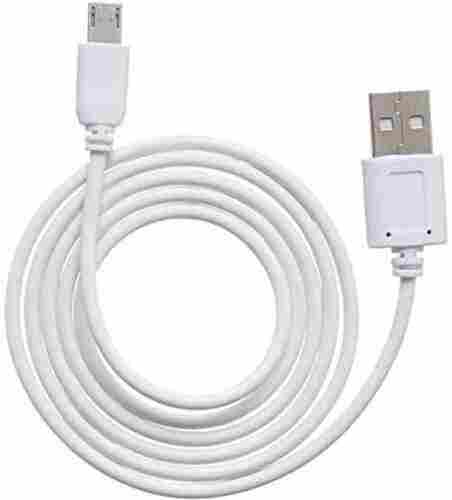 Heavy Duty Micro Usb White Mobile Phone Fast Charging Portable Data Cable