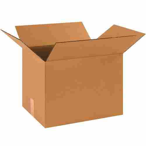 Lightweight Eco Friendly Biodegradable Reusable Plain Brown Corrugated Boxes