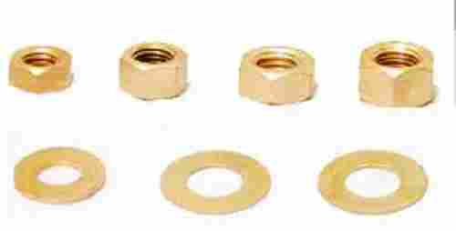 Long Term Service And Corrosion Resistance Heavy Duty Golden Brass Hex Nut