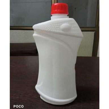 White Hdpe Ribbed Container For Oil And Chemical Products Storage Use
