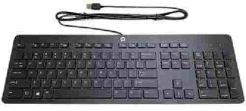  आरामदायक हल्का अत्यधिक टिकाऊ आयताकार काला कंप्यूटर कीबोर्ड 