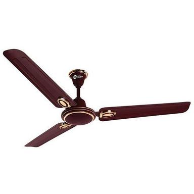Highly Reliable And Energy Efficient Strong Stylish Brown Orient Ceiling Fan Blade Diameter: 30-40 Inch (In)