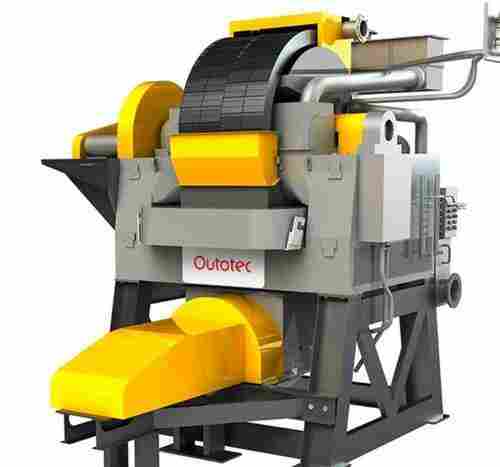 Mild Steel Magnetic Concentrator Separator Machine, Yellow Grey Color
