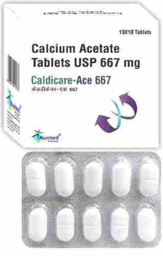 Calcium Acetate Tablets Usp 667mg, 10x10 Tablets