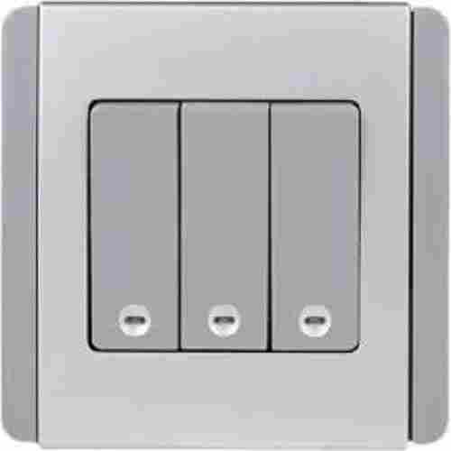 Gray Electrical Switches Board