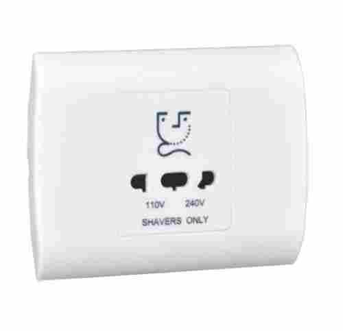 White Salzer Ssow Shaver Socket Device Is Perfect For Electric Fittings
