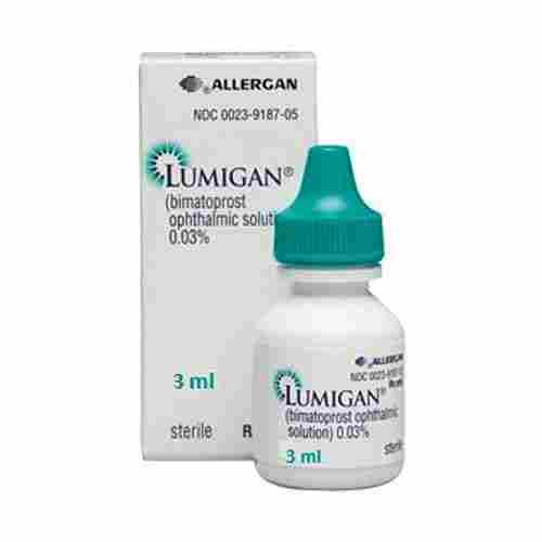 Organic Liquid Form Bimatoprost 0.3 Mg/Ml Eye Drops To Treat Glaucoma 