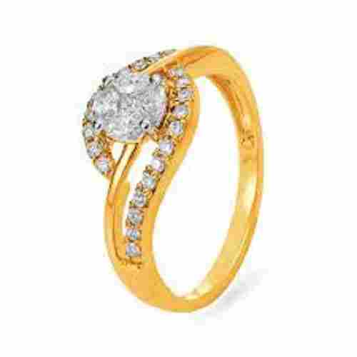 Elegant And Easy To Wear Artificial Ring With White Stones For Ladies 