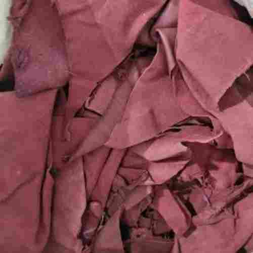 Genuine And Raw Buffalo Leather Maroon Color Old Scrap For Making Leather