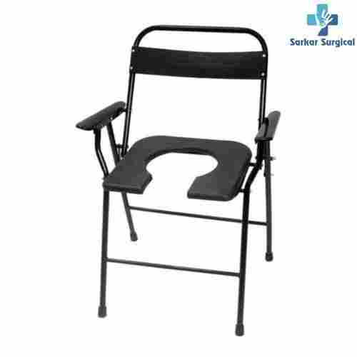A Grade Best Useful Black Folding Commode Chair
