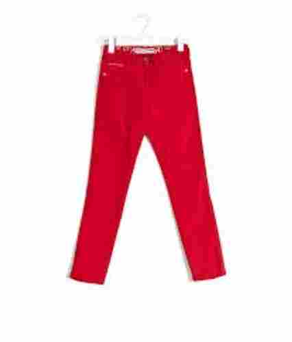 Fit And Comfortable Stylish Skinny Fashion Stretchable Denim Red Jeans Pants