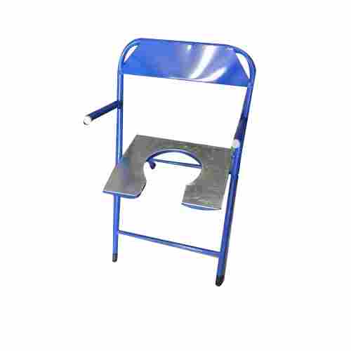 A Grade Snow Surgicals Aluminium And Steel Foldable Commode Chair