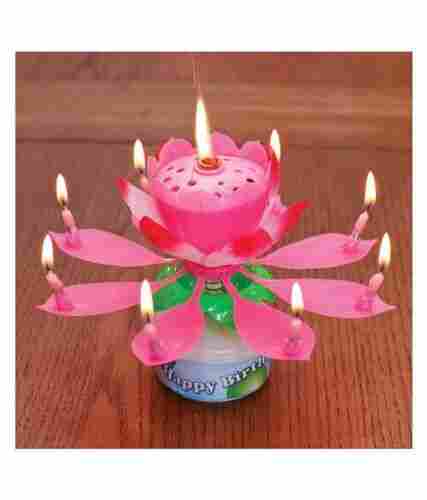 Flower Design Birthday Candle For Party Decoration