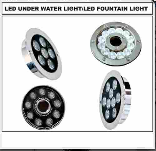 Round LED Underwater Light for Swimming Pool and Fountain