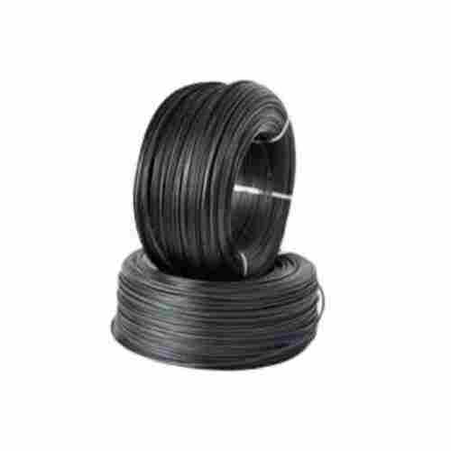 Black Mild Steel Thick Barbed Aerial Drop Wire Coil For Fencing 