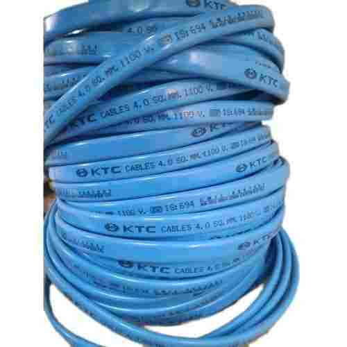 Easy To Handle Hose Fitting And High Pressures Blue 3 Core Pvc Agriculture Pump Cable