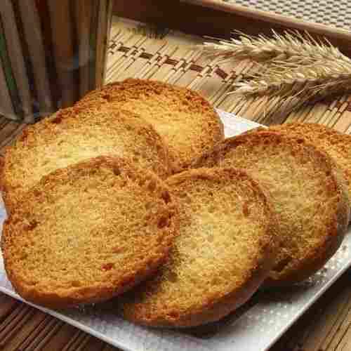 Hygienically Packed Good For Health Natural Delicious Yummy And Tasty Round Wheat Rusk