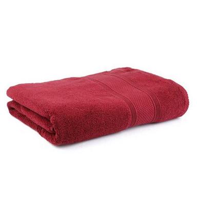 Maroon  100% Cotton Large Ultra Soft Super Absorbent Red Bath Towel