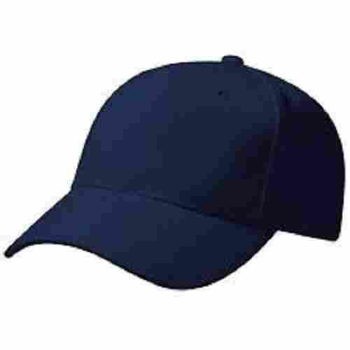 Comfortable And Soft Durable Easy To Carry Light Weight Blue Cotton Caps