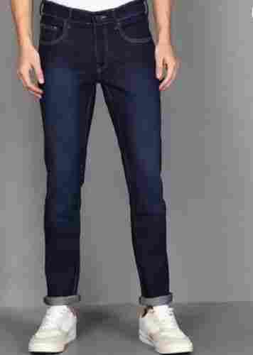 Dark Blue Comfortable And Washable Stylish Lightweight Men Denim Jeans