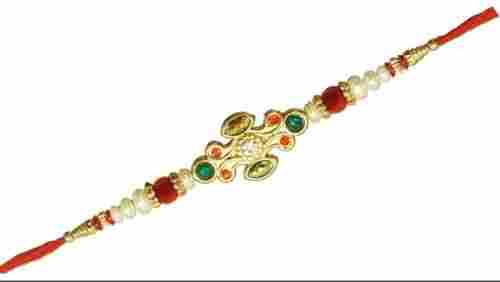 Handcrafted Beautiful Affordable Lightweighted Designer Attractive Multicolor Rakhi 
