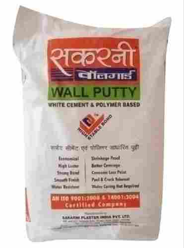 20 Kilograms Water Proof White Cement And Polymer Based Sakarni Wall Putty