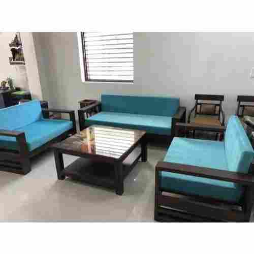 Long Durable Termite Resistance And Strong Modern Design Wooden Sofa Set