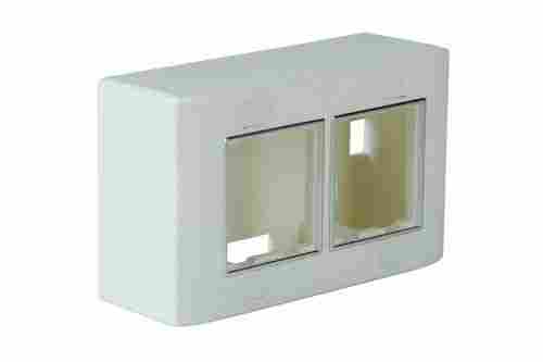 Shock Proof Energy Efficient Light Weight Rectangular White Electrical Switch Boards