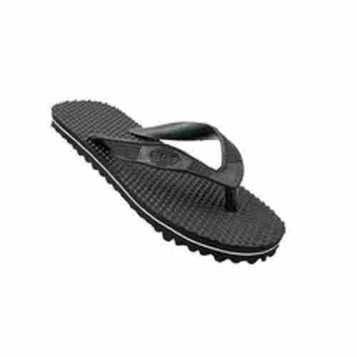 Men Skin Friendly Light Weight And Slip Resistance Comfortable Black Slippers 