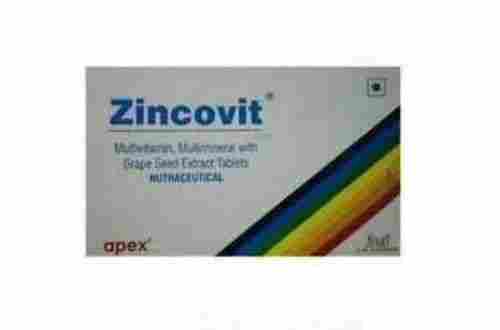 Multivitamin Multi Mineral With Grape Seed Extract Tabots Zincovit Tablet Pack Of 10 Tablets 