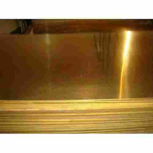 Easily Bent Thin Solid Long Durable Strong Lightweight Polished Brass Sheets
