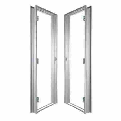 Rust Proof Light Weight Easy To Install Rectangular Silver Aluminum Door