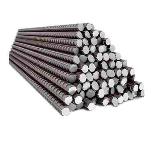 12 Mm Thick Silver Color Polished Finish Round Mild Steel Tmt Bars