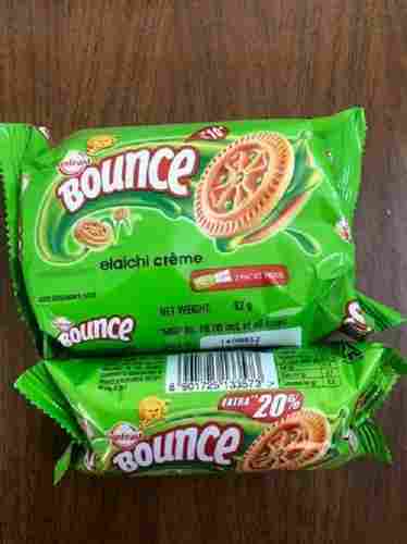 Hygienically Packed Sweet Mouth Watering And Crunchy Bounce Elaichi Cream Biscuits 