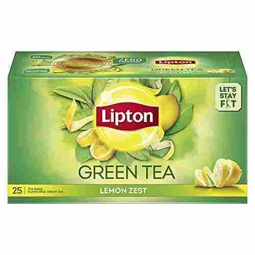 Zero Calories Honey Lemon Flavor Pure & Light Lipton Green Tea Bags