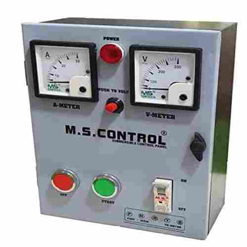Shock Proof Body Safety Single Phase Submersible Water Pump Control Panel 